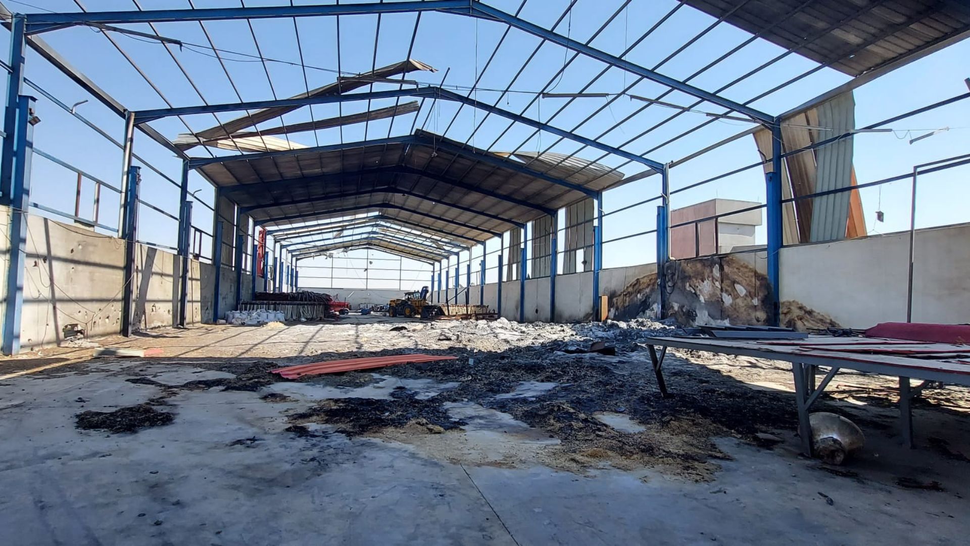 Sito colpito da un raid americano ad Amerli, nord Iraq. Foto Ema Valenti